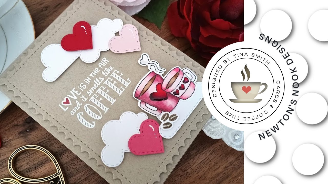 Newton's Nook Designs | Love Café | Valentine Coffee Card