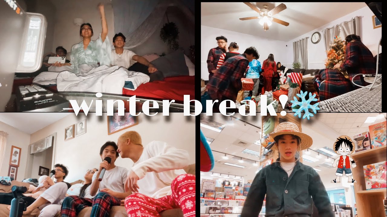 winter break vlog!❄️🎄(again)