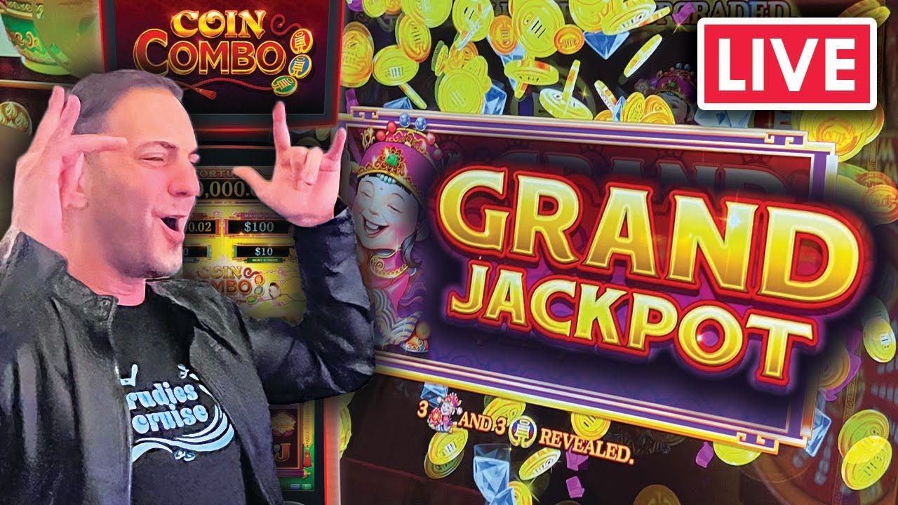 🔴 LIVE GRAND JACKPOT at Cherokee Casino 🎰 Coin Combo BONUS!
