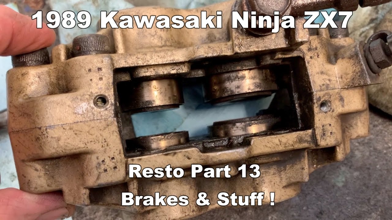 1989 Kawasaki Ninja ZX7 - Part 13 - Brakes