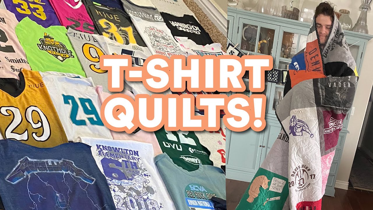 How to Make T-shirt Quilts