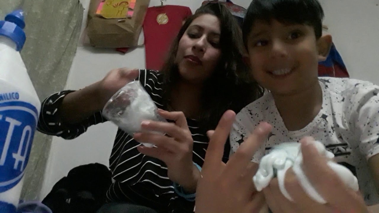 Slime con mis hijos