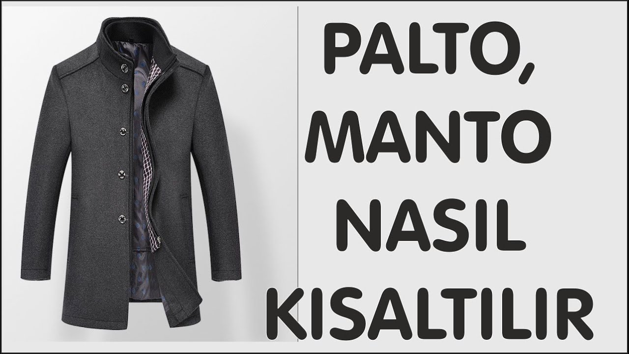 Manto boyu nasıl kısaltılır? PARDESÜ KABAN PALTO MANTO  ETEK UCU BOYU NASIL KISALTILIR