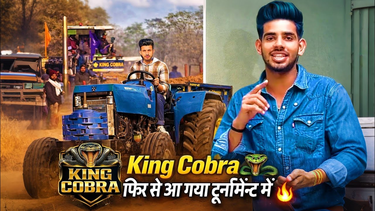 King Cobra 🐍 Going To Turnament 😈| In Punjab 🔥 22 फ़रवरी 2026 @HR-PB Tractors [Nishu Deshwal]