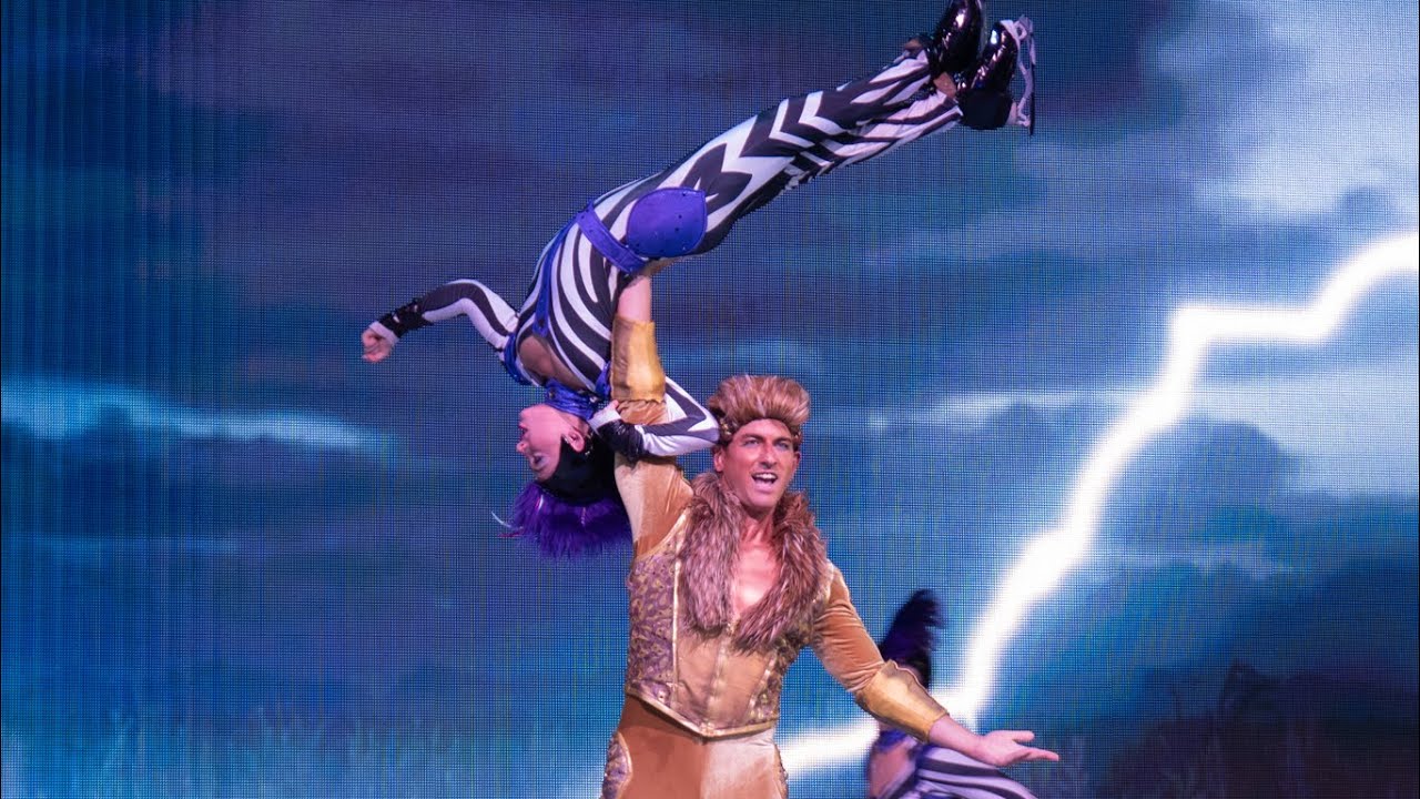 Ben And Haven Rhythm Of Nature Pair Solo 06/2024 Busch Gardens Ice Show