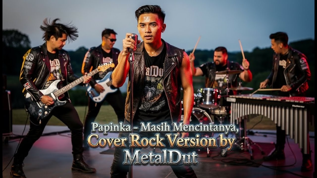 Papinka - Masih Mencintainya | Cover Rock Version by MetalDut New Version