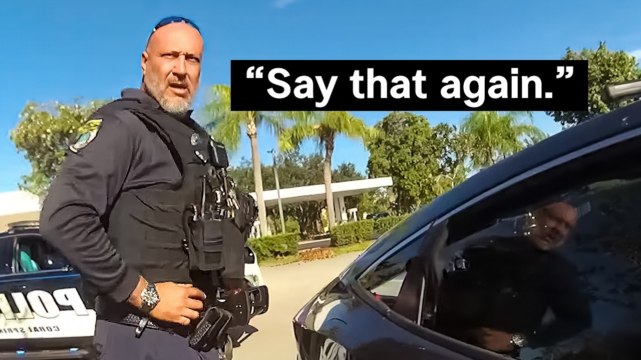 Entitled Driver Tries Bossing Cop Around, Ends Horribly