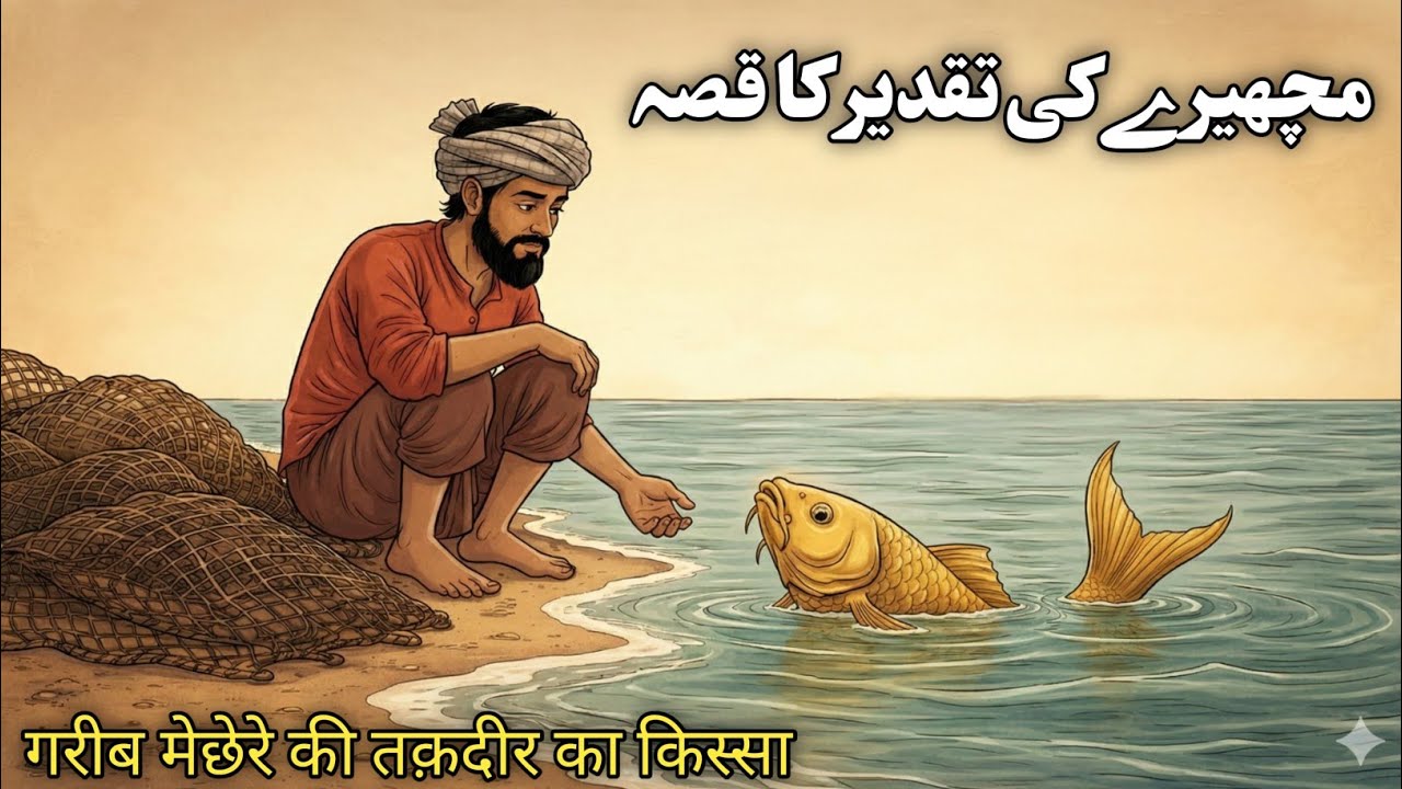 Ek Gareeb Machuvare  Ki Taqdeer Ka Qissa | मछुवारे की तक़दीर का किस्सा | Islamic Wisdom Story 
