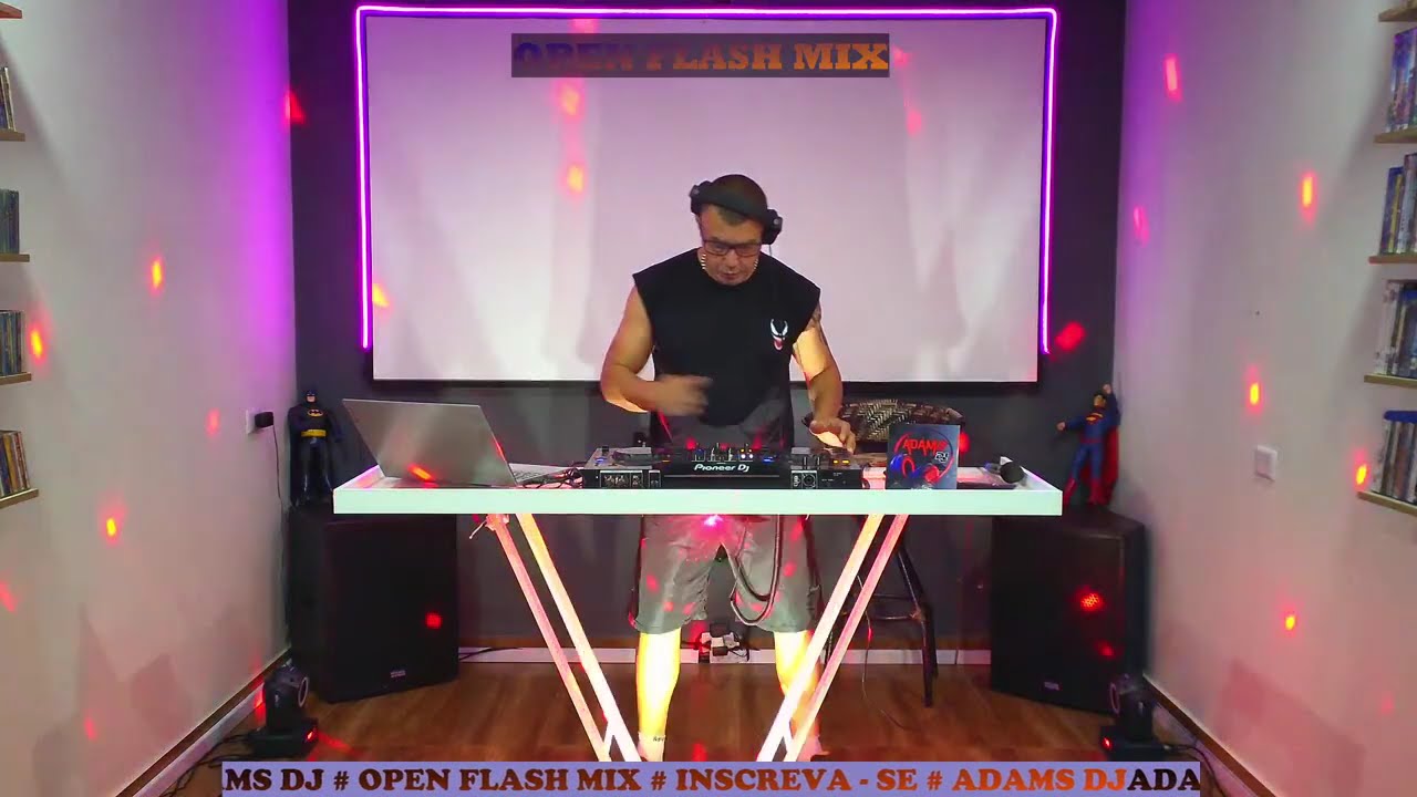 OPEN FLASH MIX # 022 # VEM PRA PISTA # EURO & ITALO DISCO # 07/12/2025 # ADAMS DJ