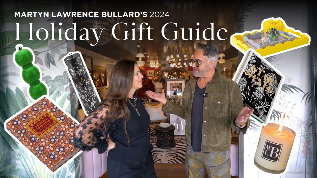 Holiday Gift Guide Store Tour with Martyn Lawrence Bullard