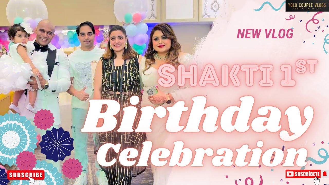 Indian Rock and Rupal Nanda’s daughter’s Shakti’s very first Birthday 