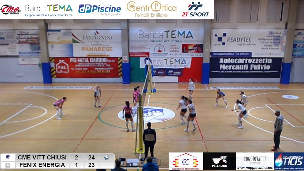 CME VITT CHIUSI  VS  FENIX ENERGIA PALLAVOLO FAENZA