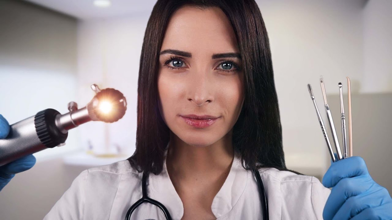 ASMR Ear Cleaning Roleplay 👩‍⚕️ Ear Exam & Ear to Ear Hearing Test (Soft Spoken & Whispering ASMR)