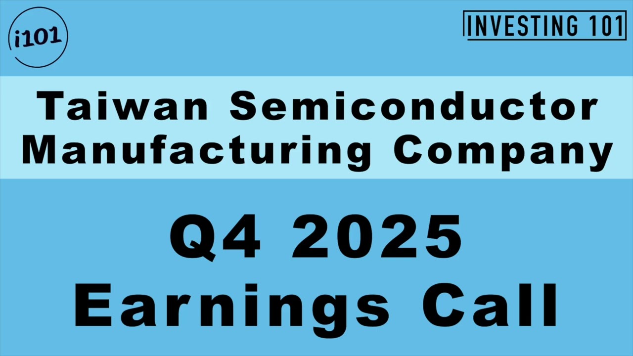 Taiwan Semiconductor Manufacturing Company Q4 2025 Earnings Call