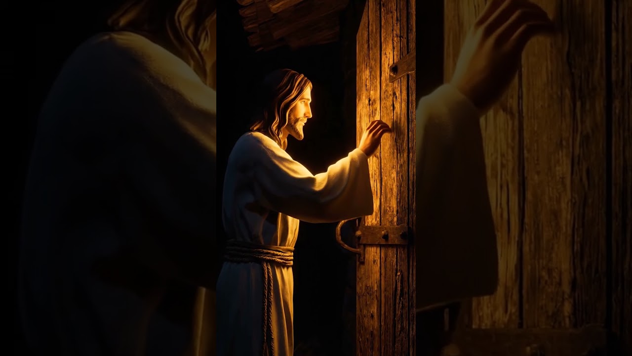Jesus is lord door 