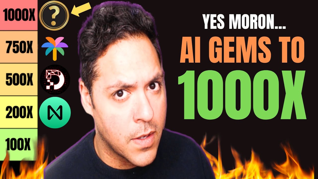 🔥I MAY HAVE FOUND THE NEXT 1000X AI CRYPTO COINS?! 5 Ai Coins to PUMP!🚀