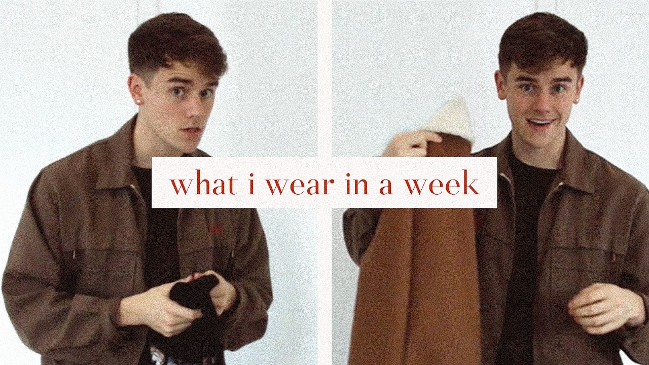 what i wear in a week