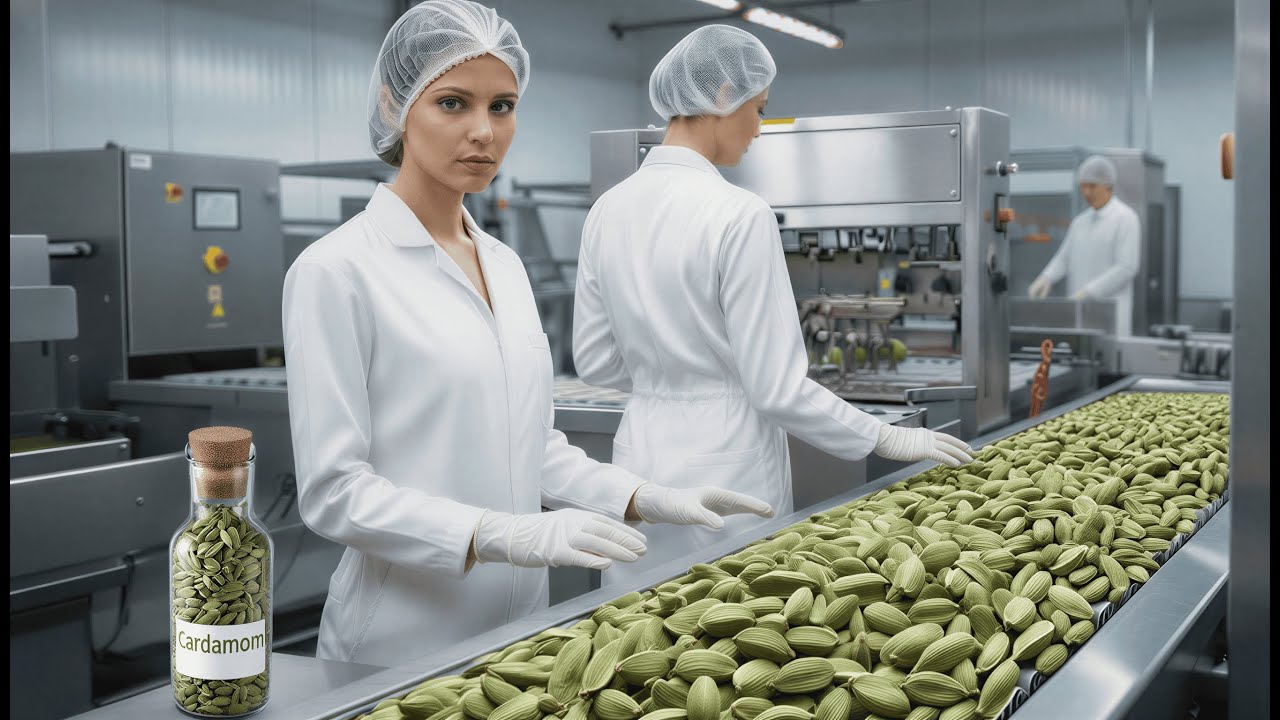 From Farm to Flavor: How Cardamom Is Grown, Processed & Reaches the Market | Full USA Process