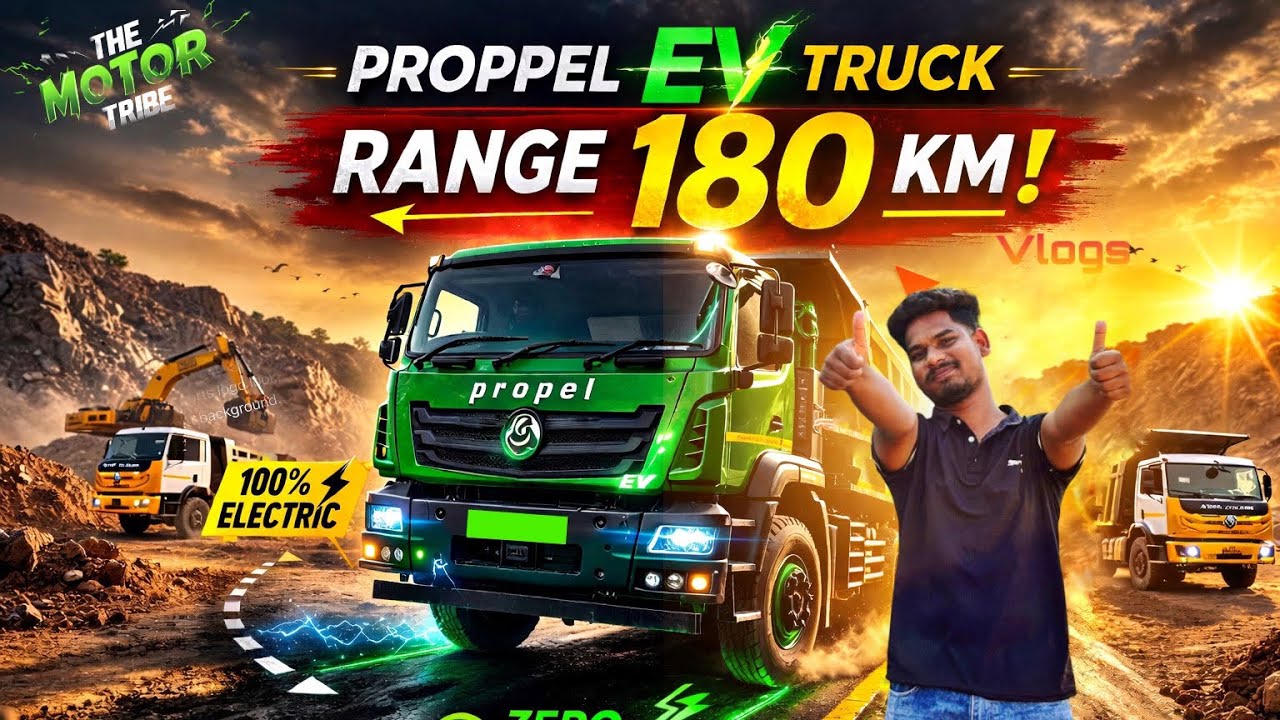 India’s First 470 HEV Automatic Truck? Full Honest Review | The Motor Tribe 