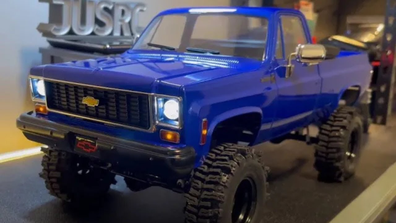 RC4WD K10 Scottsdale снова в черном цвете — новые колеса и аккумуляторный отсек