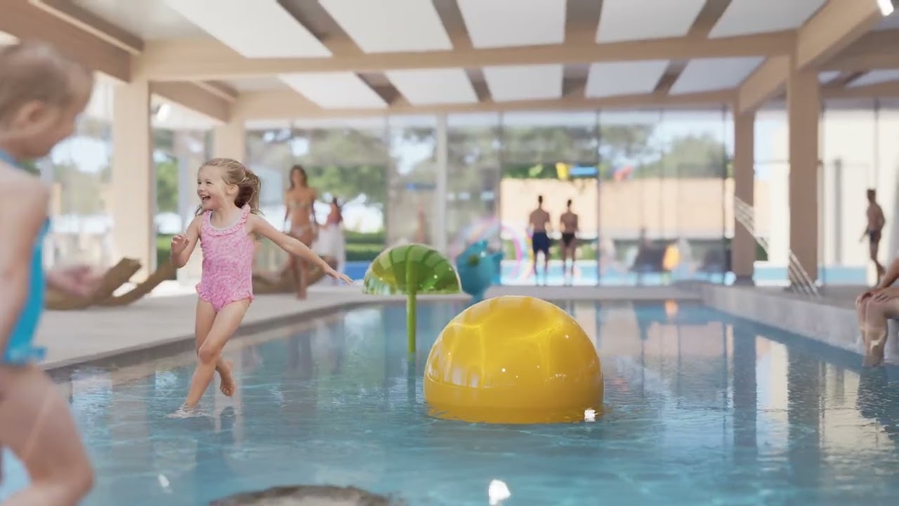Visite 3D du complexe aquatique
