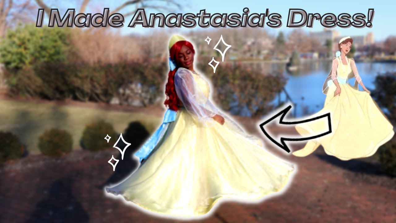 The Making of My Anastasia Once Upon A December Dress