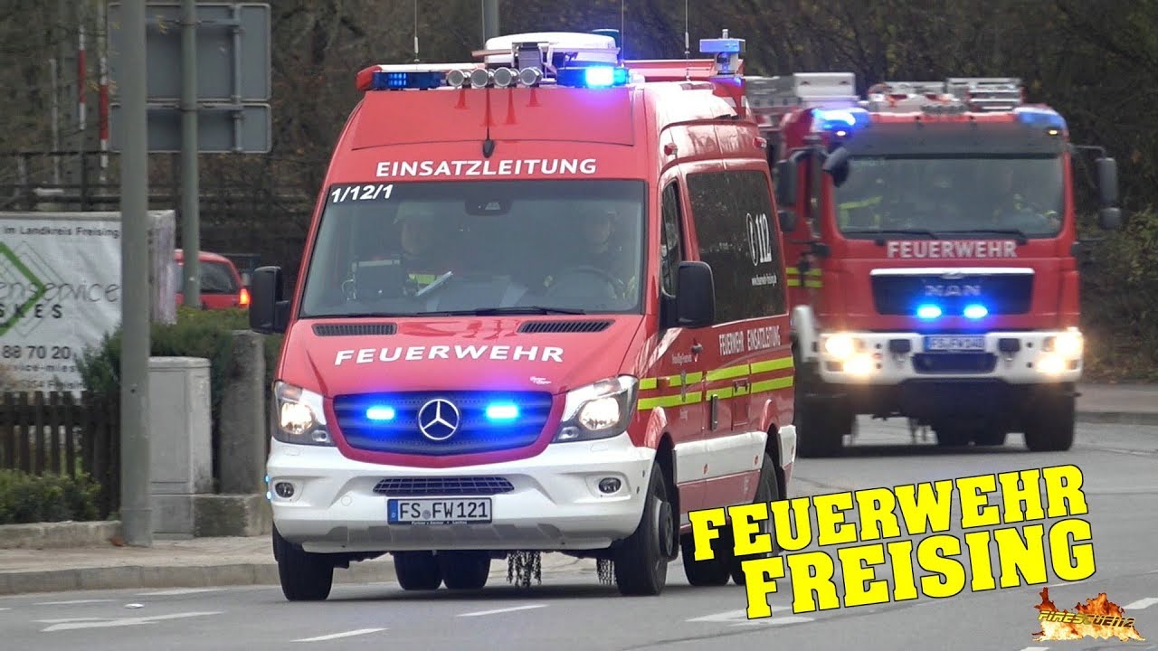 [R&Uuml;STZUG] - ELW 1, HLF 20, LF 16/12 & WLF AB-THL der Feuerwehr Freising