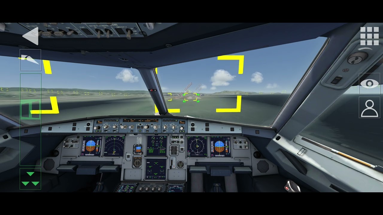 Attempting a landing in Aerofly FS l Flight Sim Games l #Aerofly FS