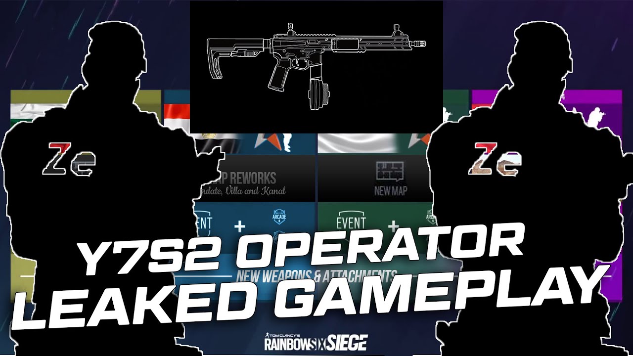 Y7S2 'Sens' Belgian Operator Operator Gadget Gameplay Vector Glare Leaked - Rainbow Six Siege
