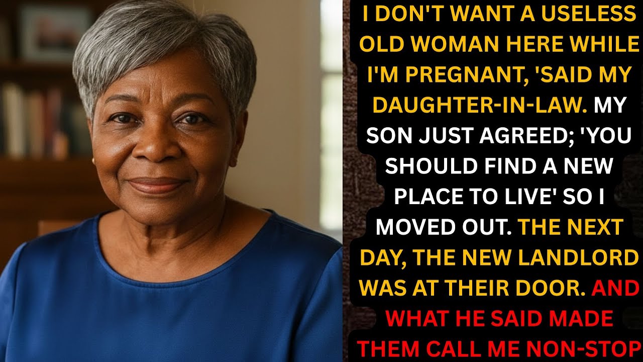 My Daughter in law Got Pregnant And Demanded I Moved Out So I Left, And Sold The House