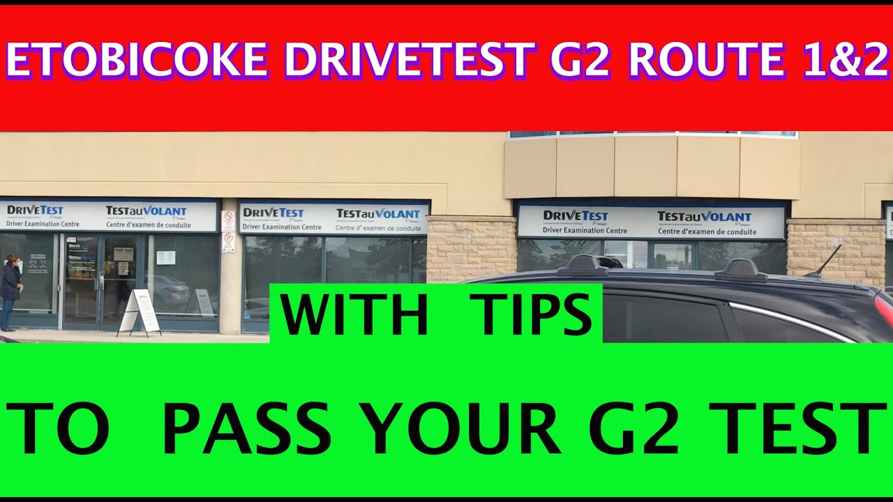 ETOBICOKE G2 ROUTE 1 AND 2 #ETOBICOKEG2ROUTE1AND2 #PassYourG2AtOnce #Toronto #Ontario