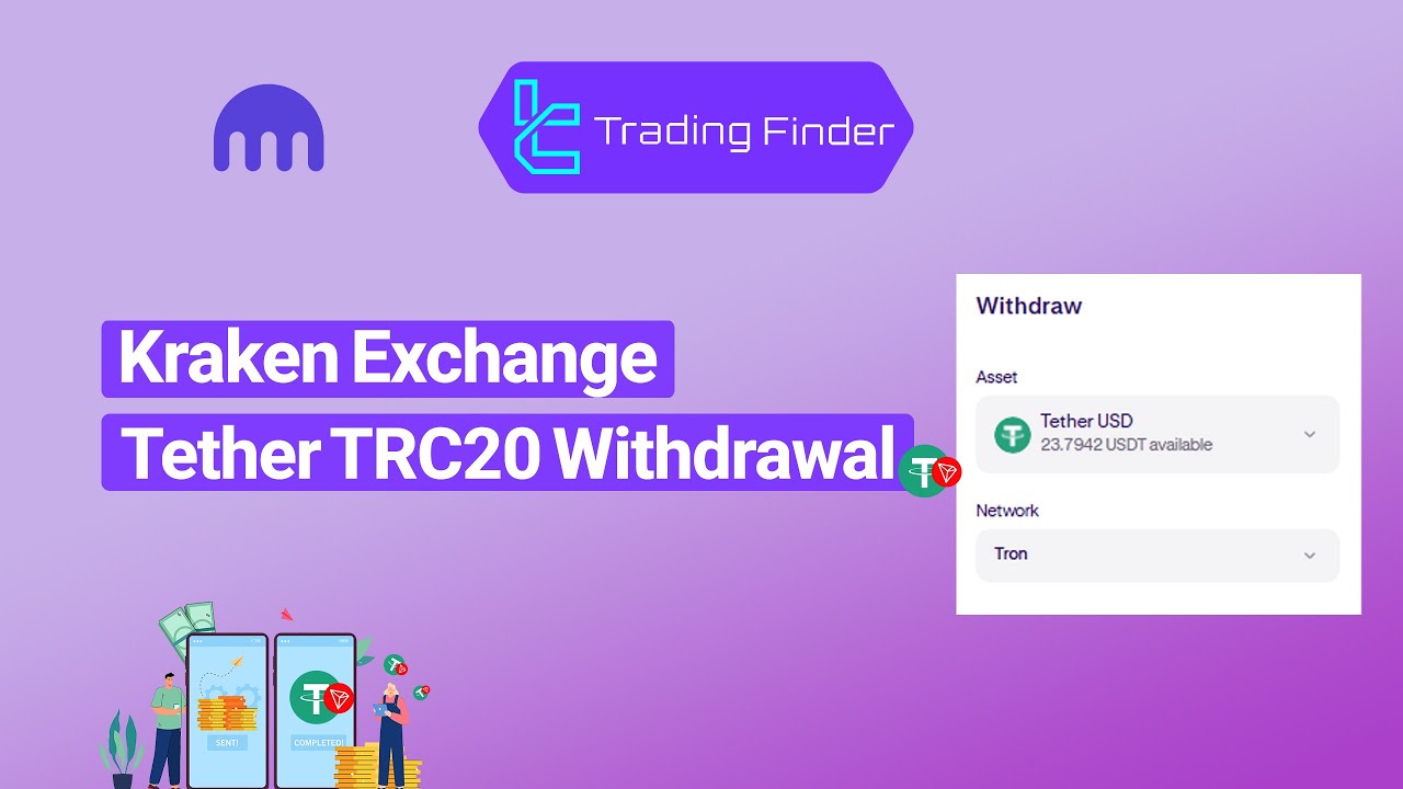 📤 Kraken Tether (USDT) TRC20 Withdrawal Guide- Tradingfinder