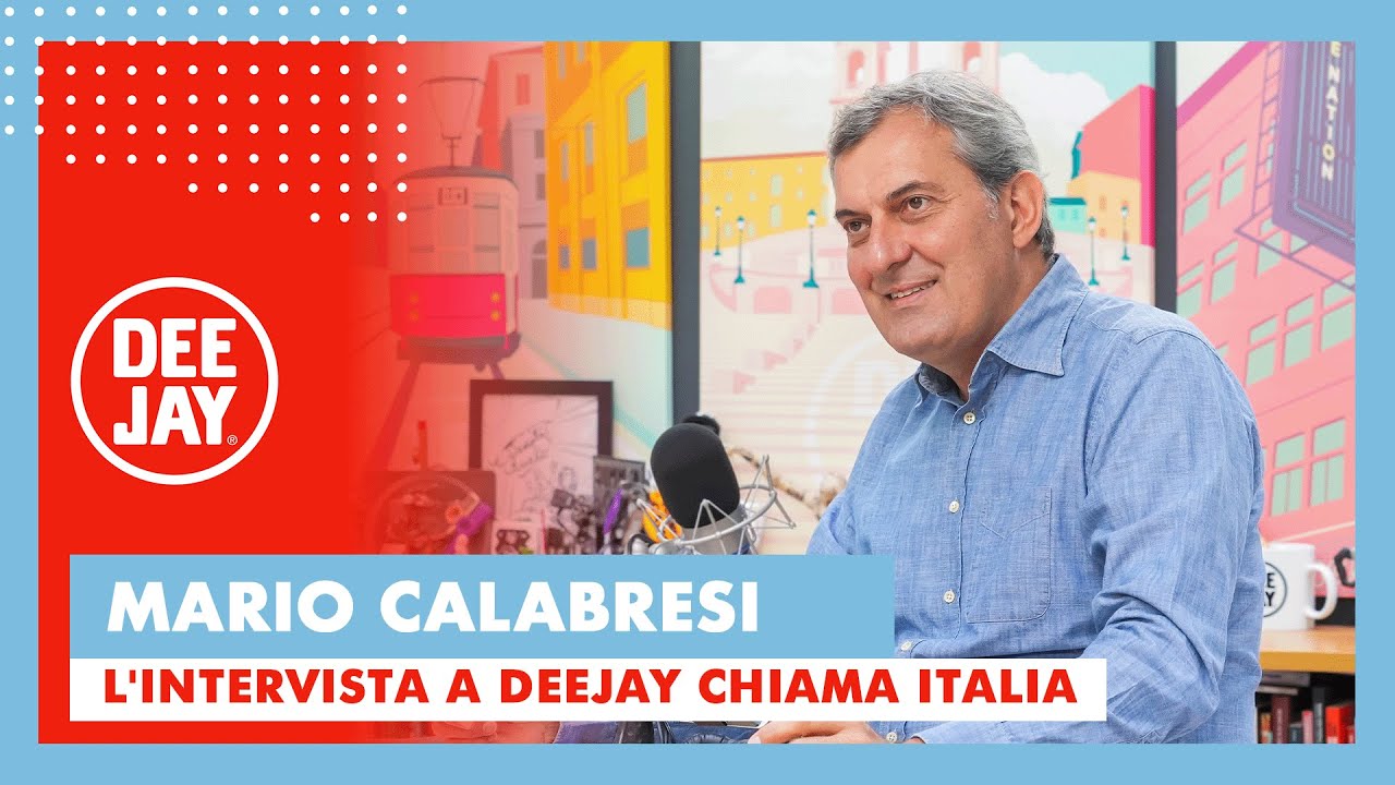 Mario Calabresi a Deejay Chiama Italia con il libro 