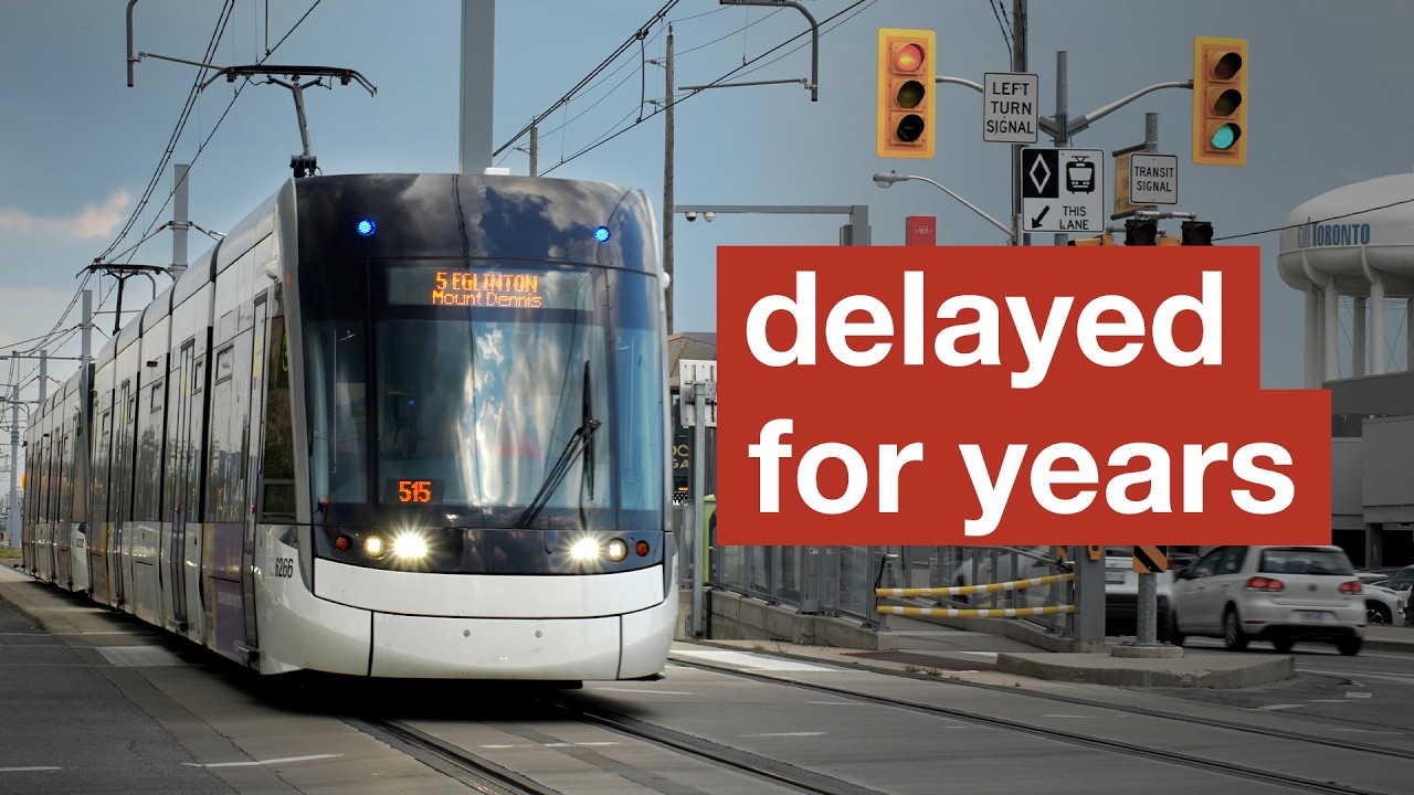 This Transit Line FINALLY Opened After 15 Years (Eglinton LRT)
