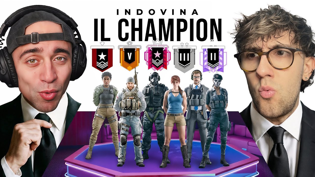 INDOVINA il CHAMPION SEGRETO con BOMMAX! | RAINBOW SIX SIEGE