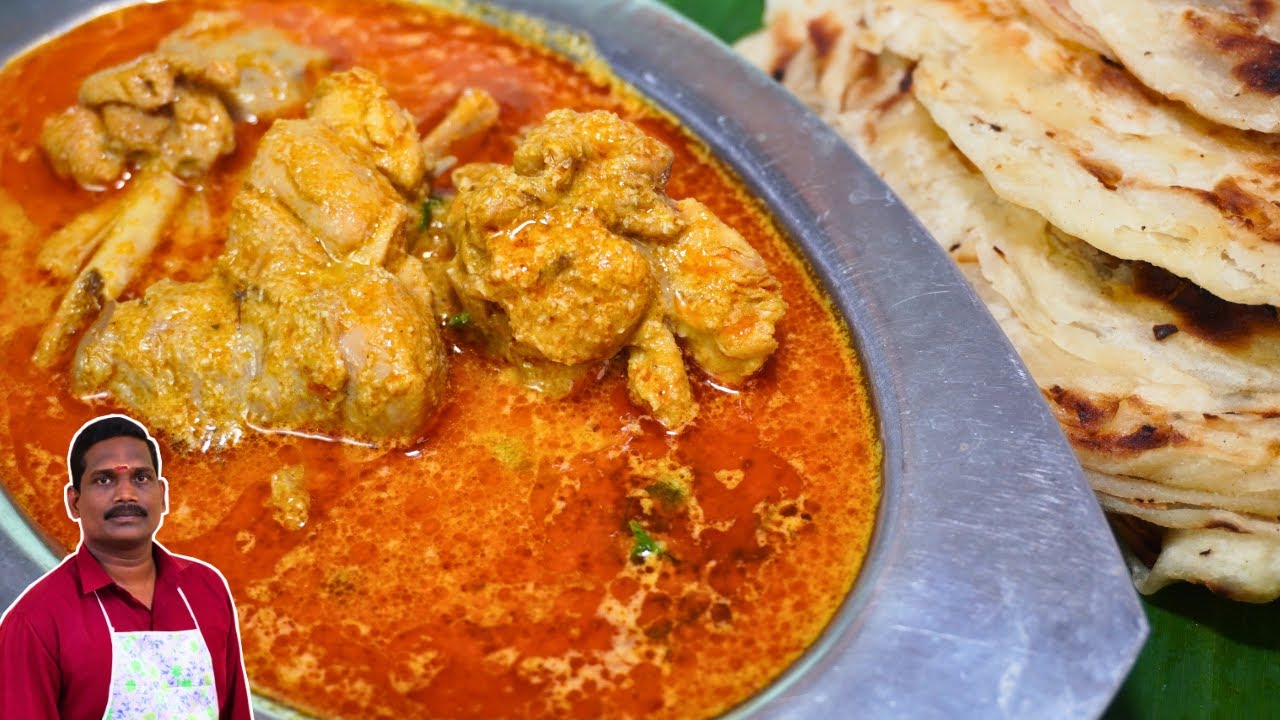ஹோட்டல் சுவையே தோற்றுவிடும் ! சிக்கன் குருமா | Chicken kuruma | Parotta,chapathi Sidedish kuruma