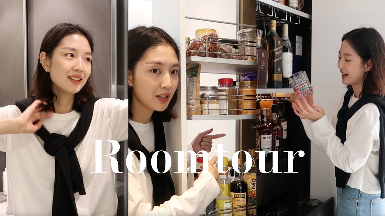 [한글자막] 룸투어💗Roomtour来了！欢迎来参观我家 超多收纳 纯白现代简约风｜Renasteps