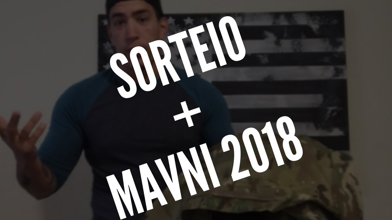 MAVNI 2018 + Informa&ccedil;&otilde;es sobre SORTEIO (TEM QUE COMENTAR NESS V&Iacute;DEO PRA PARTICIPAR)