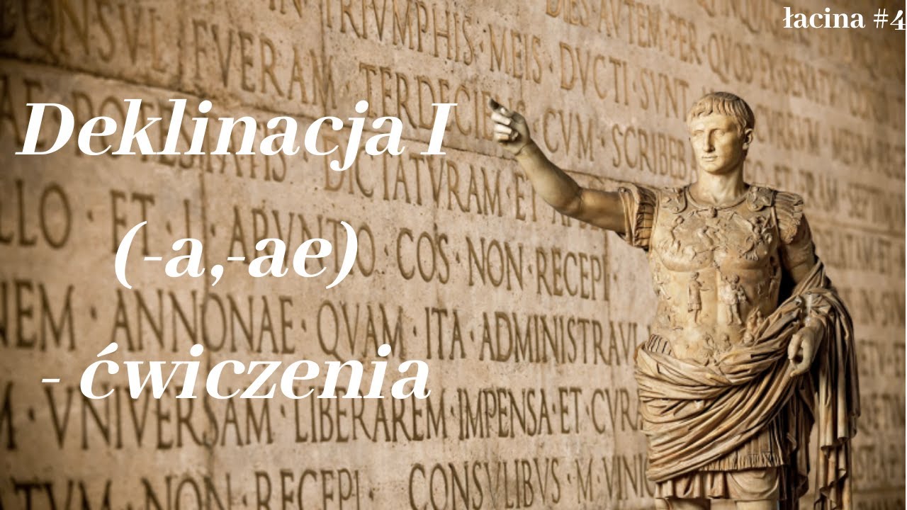 Deklinacja I - ćwiczenia - łacina #4