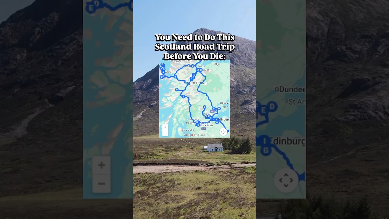 Scotland Road Trip Itinerary