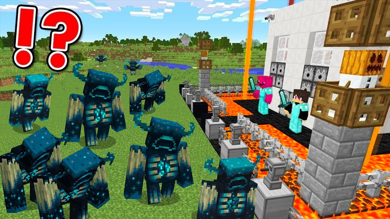 10+ TITKOS MINECRAFT LIFE HACK A WARDENEK ELLEN!