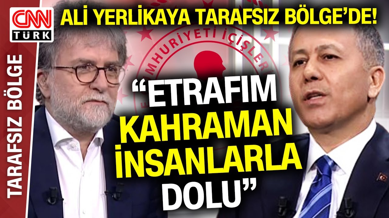 İçişleri Bakanı Ali Yerlikaya Tarafsız Bölge'de! Yerlikaya: 
