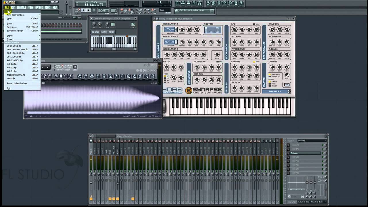 hardstyle kick tutorial 2011 july