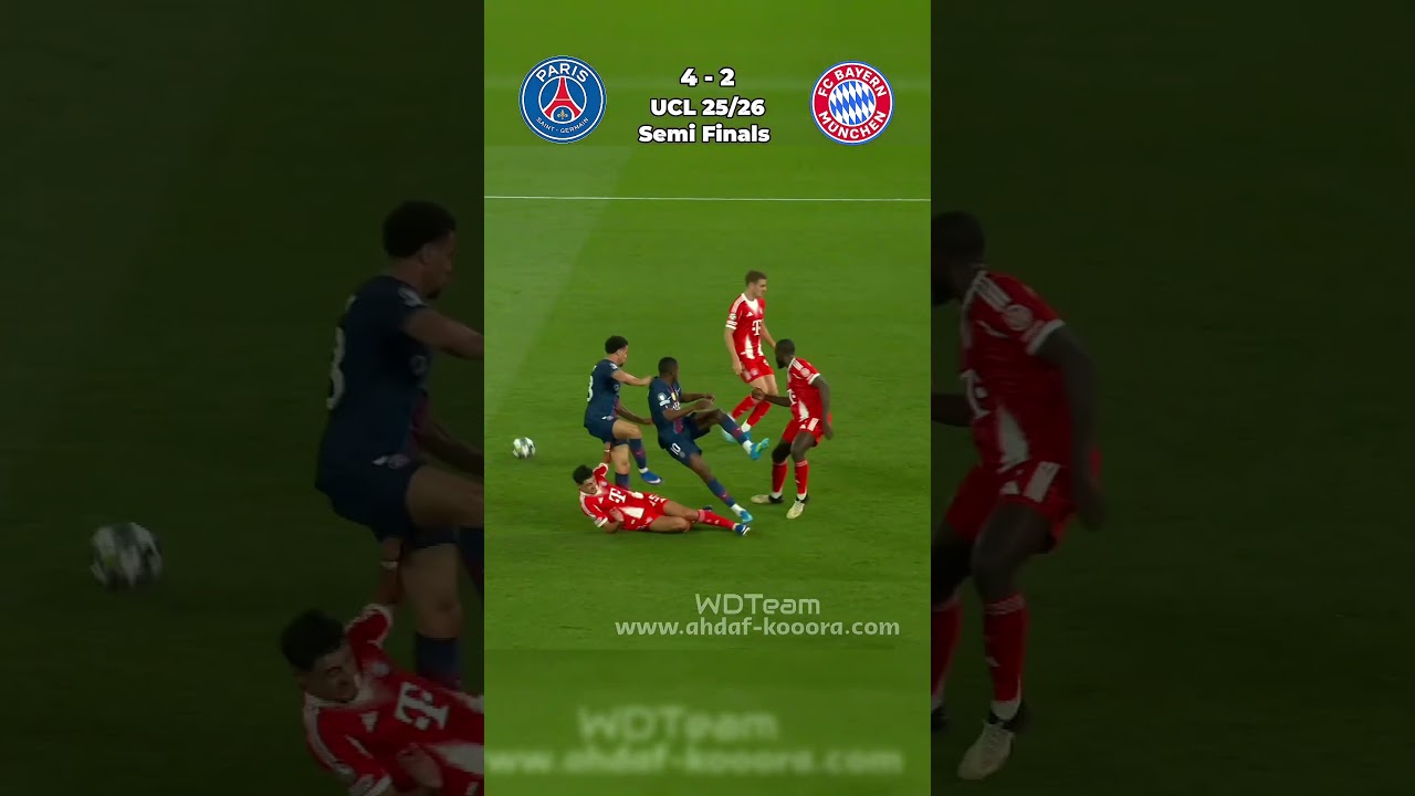 Paris Saint Germain VS Bayern Munchen UCL 25/26