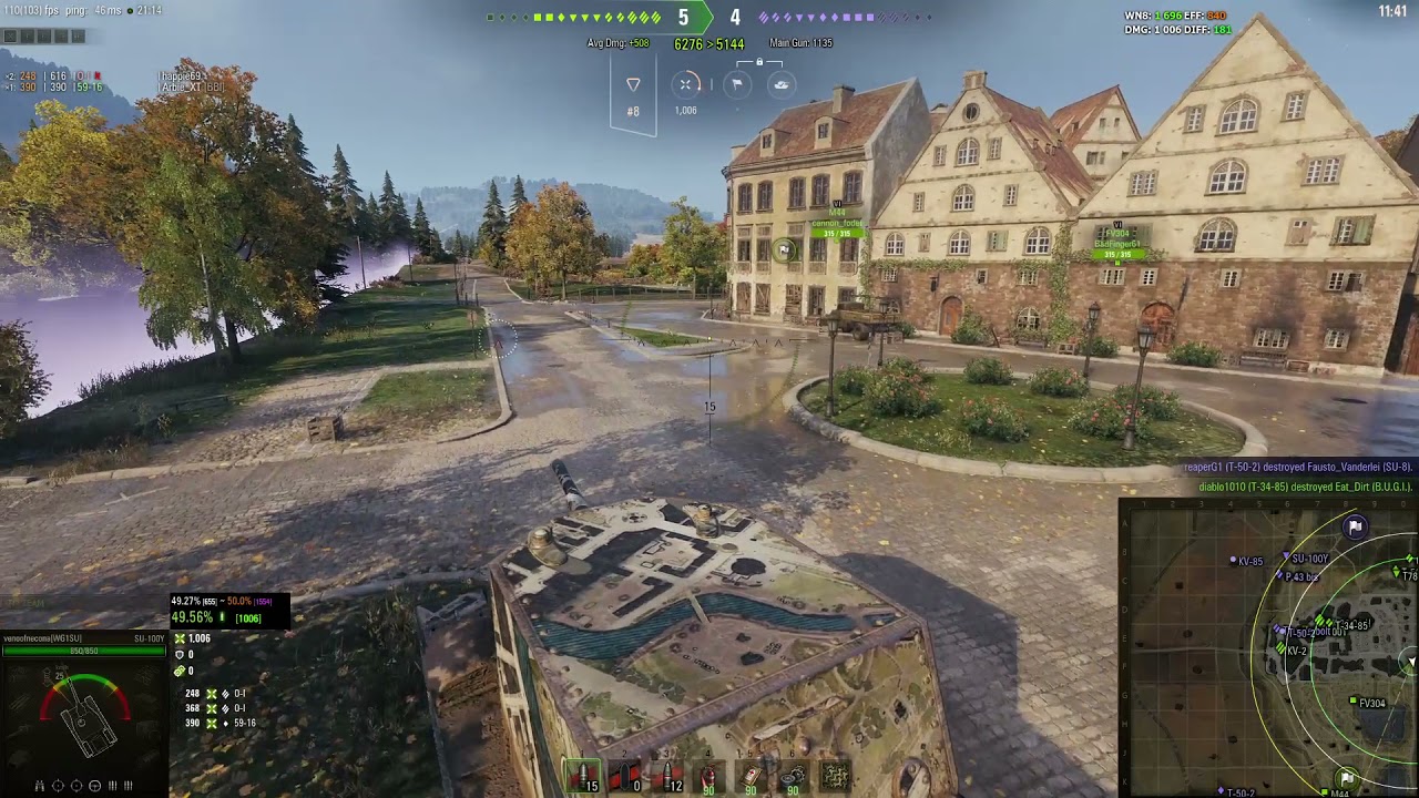 Map Siegfried Line SU-100Y