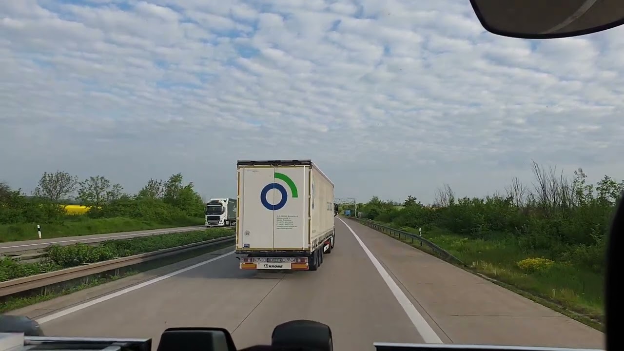 Teil 2 A14 Richtung Magdeburg zur A2