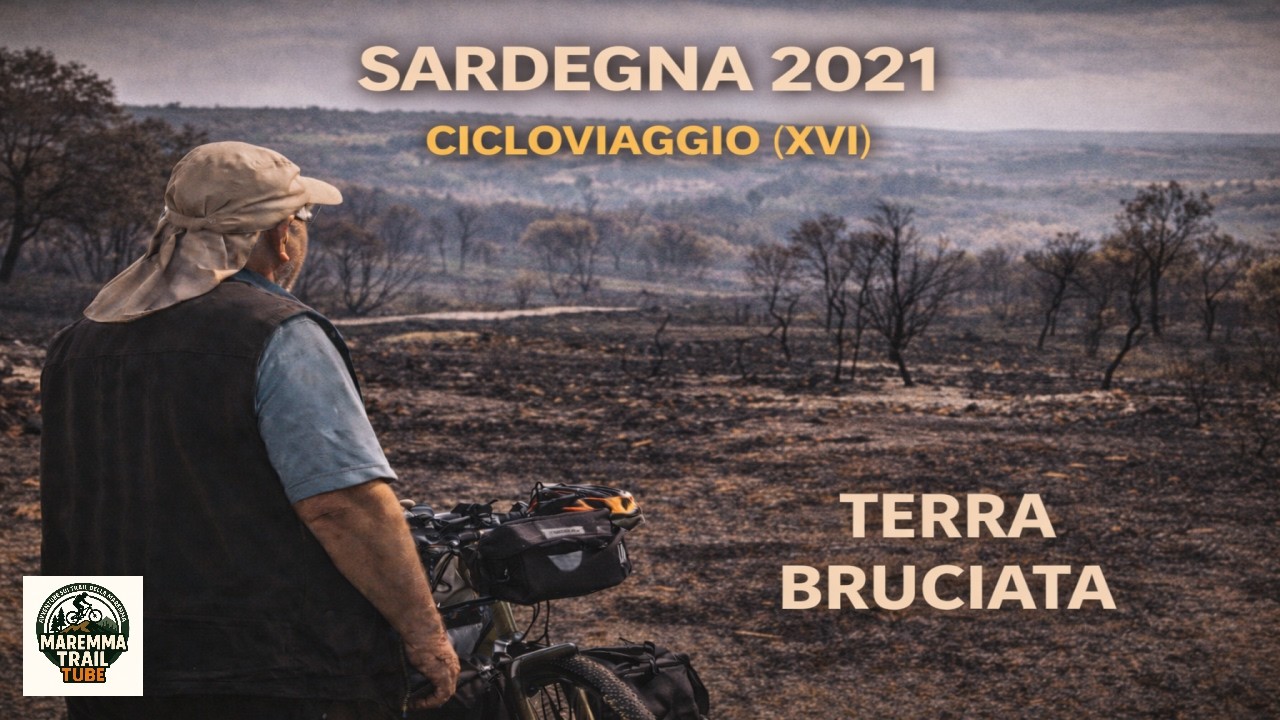 Cicloviaggio (16) – Sardegna 2021: trovo terra bruciata 🔥🚴‍♂️