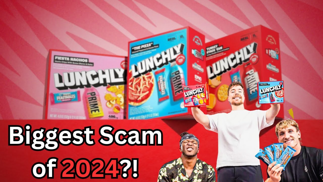 Mr. Beast's New Scam?!  - Lunchly Reaction