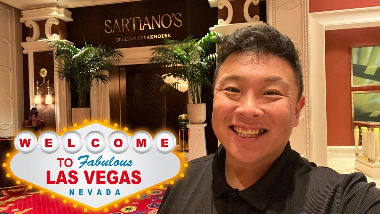 Inside the NEWEST Restaurant at Wynn Las Vegas: Sartiano’s Review