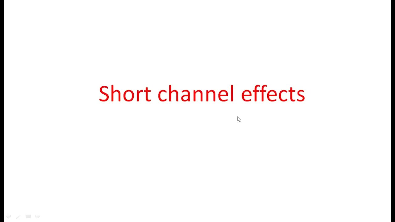 Short channel effects | DIBL & Source Scattering | Part-1/2 | VLSI | Lec-84